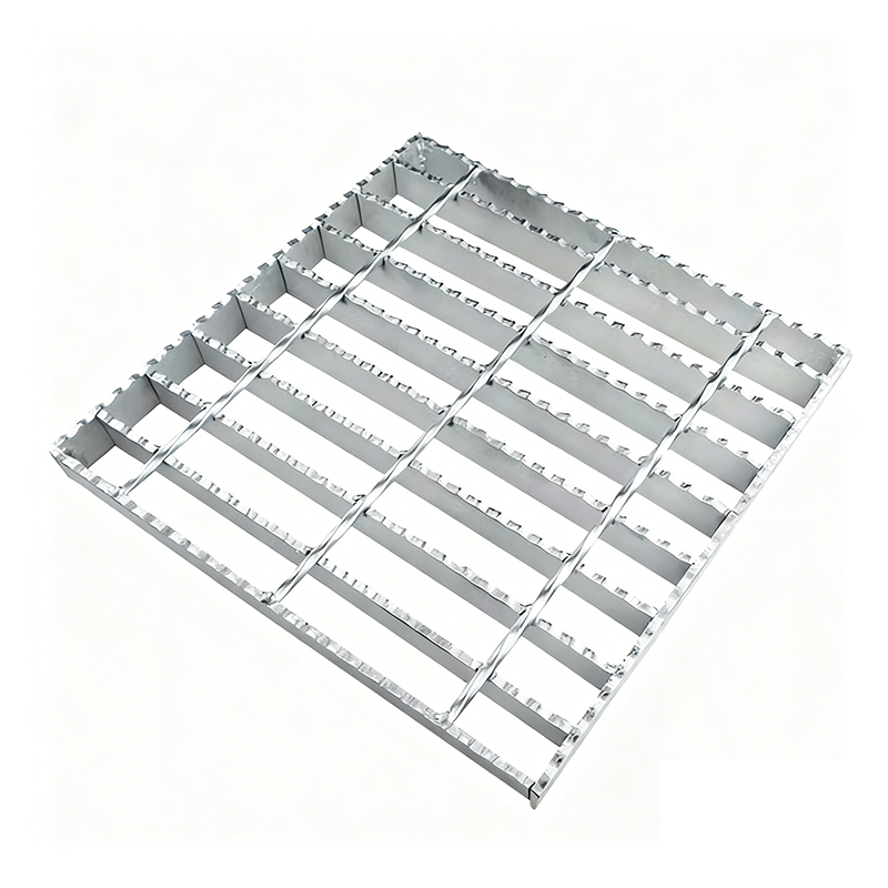 Anti-Slip Serrated Galvanized Steel Grating