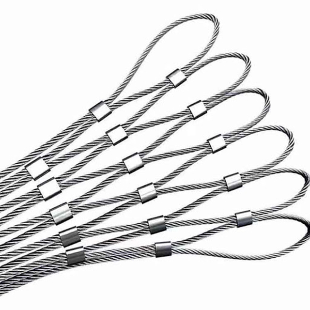 Ferrule Type Stainless Steel Rope Mesh