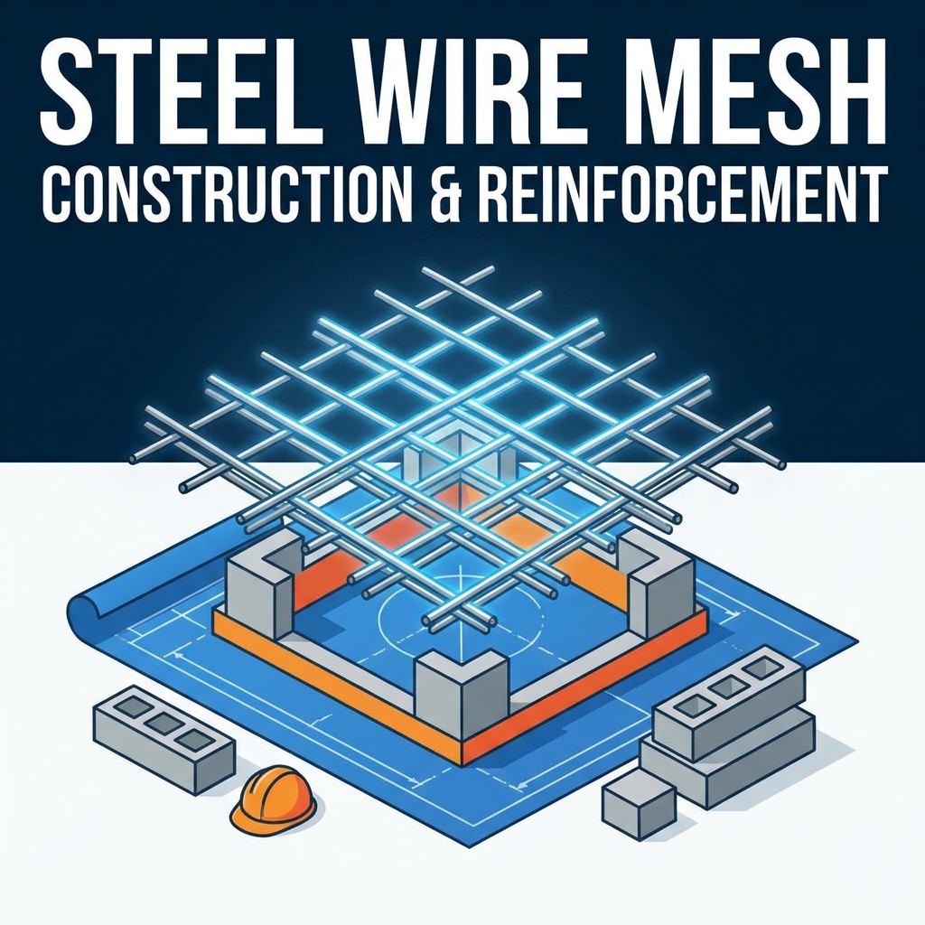 Steel Wire Mesh for Construction And Reinforcement
