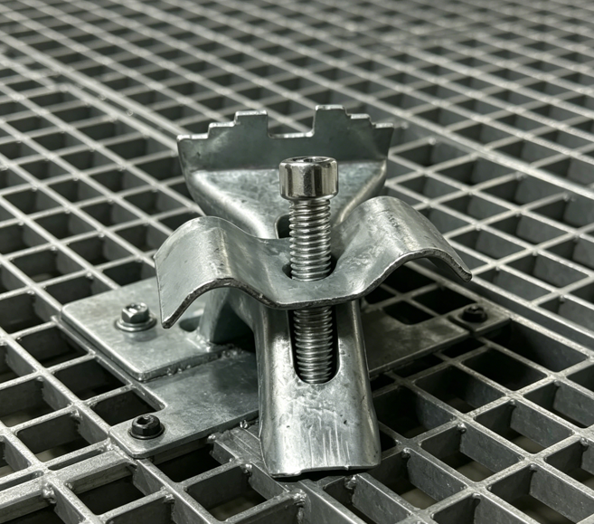  Steel Grating Clamp for Secure Mounting