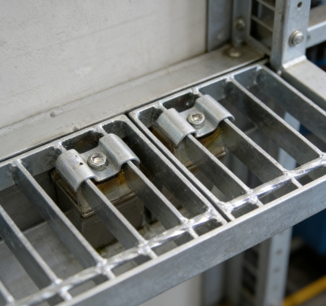 Quick-Install Steel Grating Fastener Clips